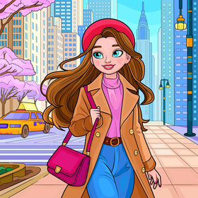 Персонажи в стиле cartoon