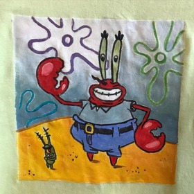 Painting on fabric