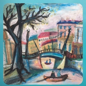 oil pastel