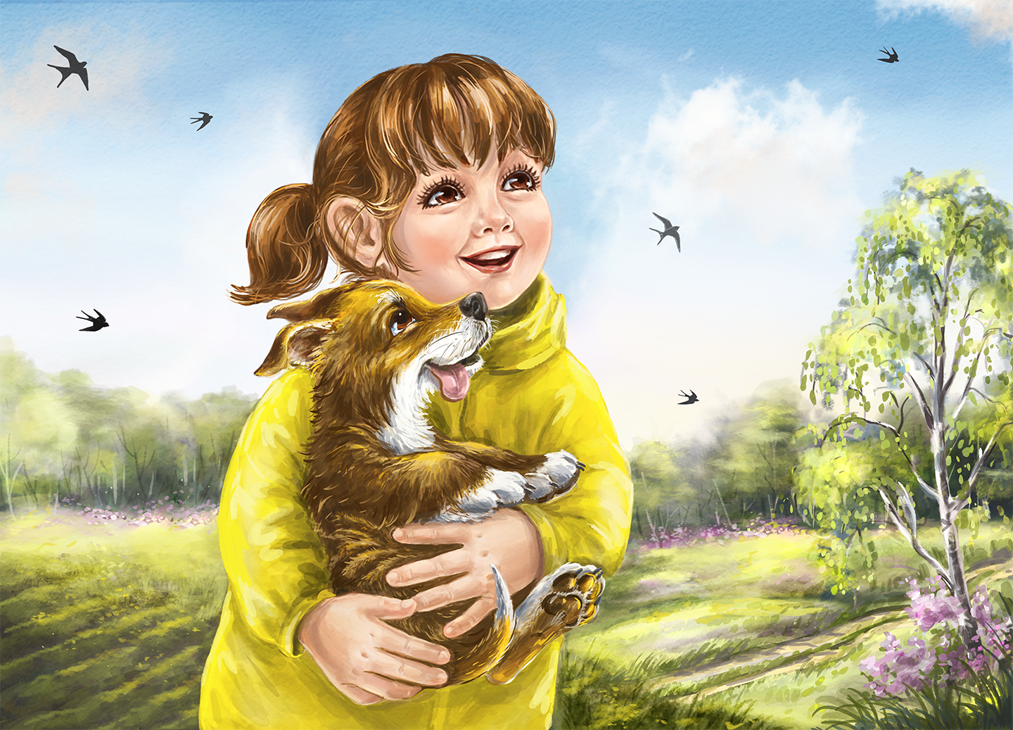 Книжка-картинка "Потеряшка"