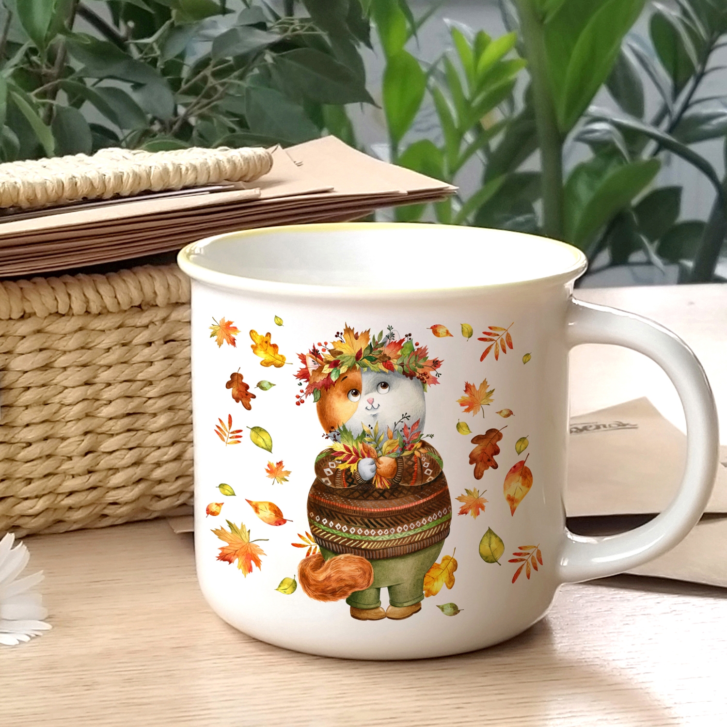 Кот Начинка в октябре