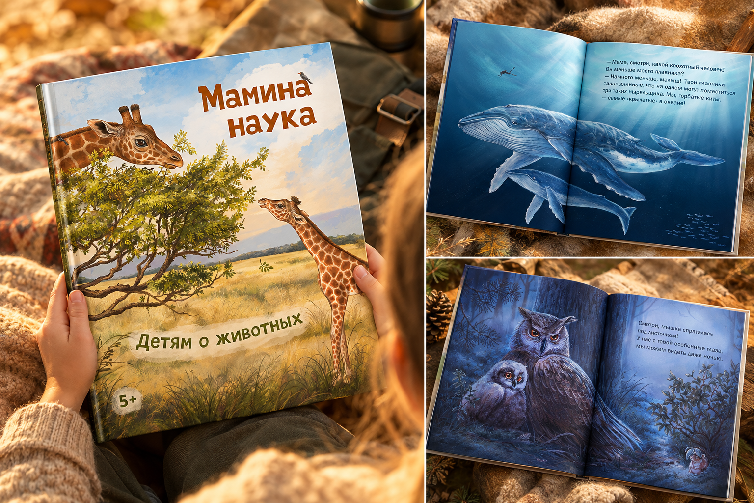 Мамина наука. Детям о животных