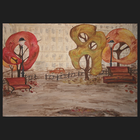 фоны к мультфильму "Непонятная мама"