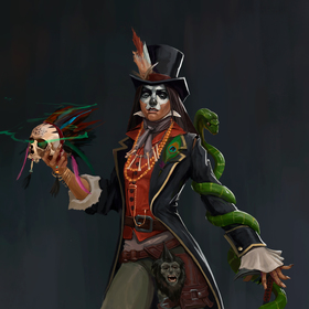 Концепт ведьмы вуду