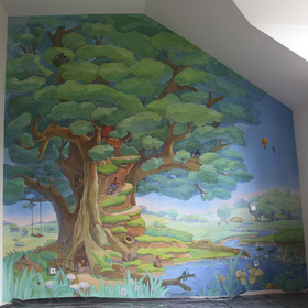 Работы в материале. Росписи