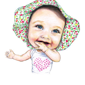 Портретные карикатуры детей и животных