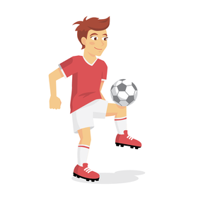 Персонаж для детского спортивного сайта