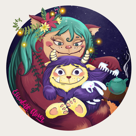 Непослушный монстрик