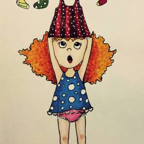 Рыжая девочка