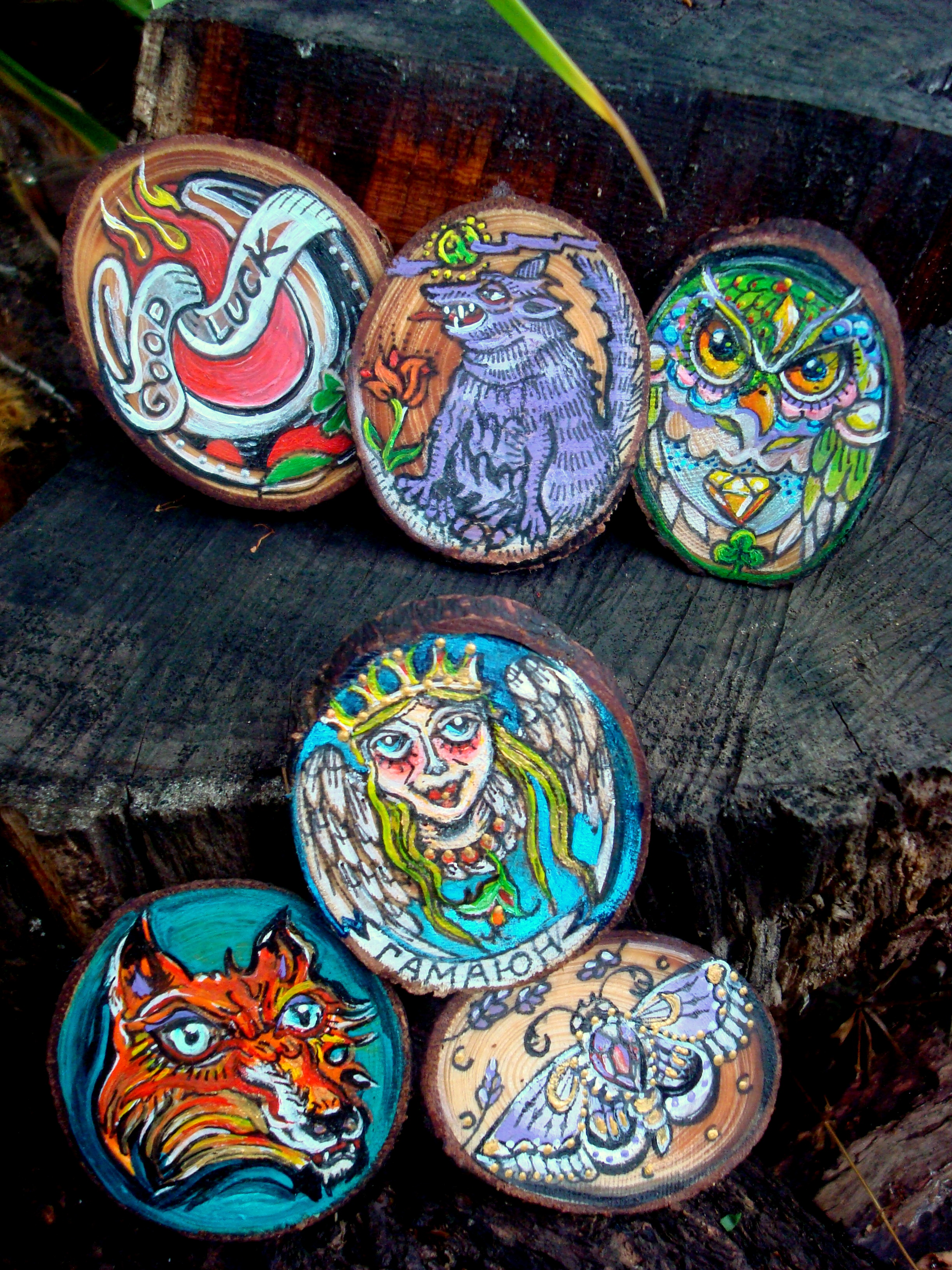 Лубочные брелоки