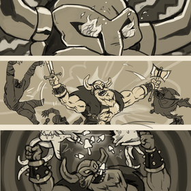 комиксы для игры Bravium