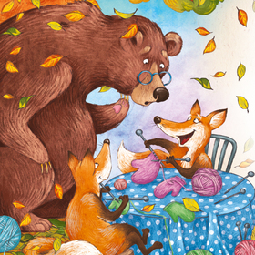 рукавицы для лисицы