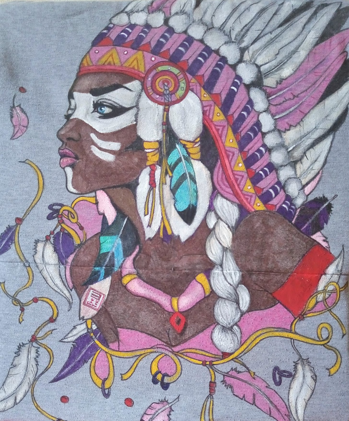 Роспись одежды