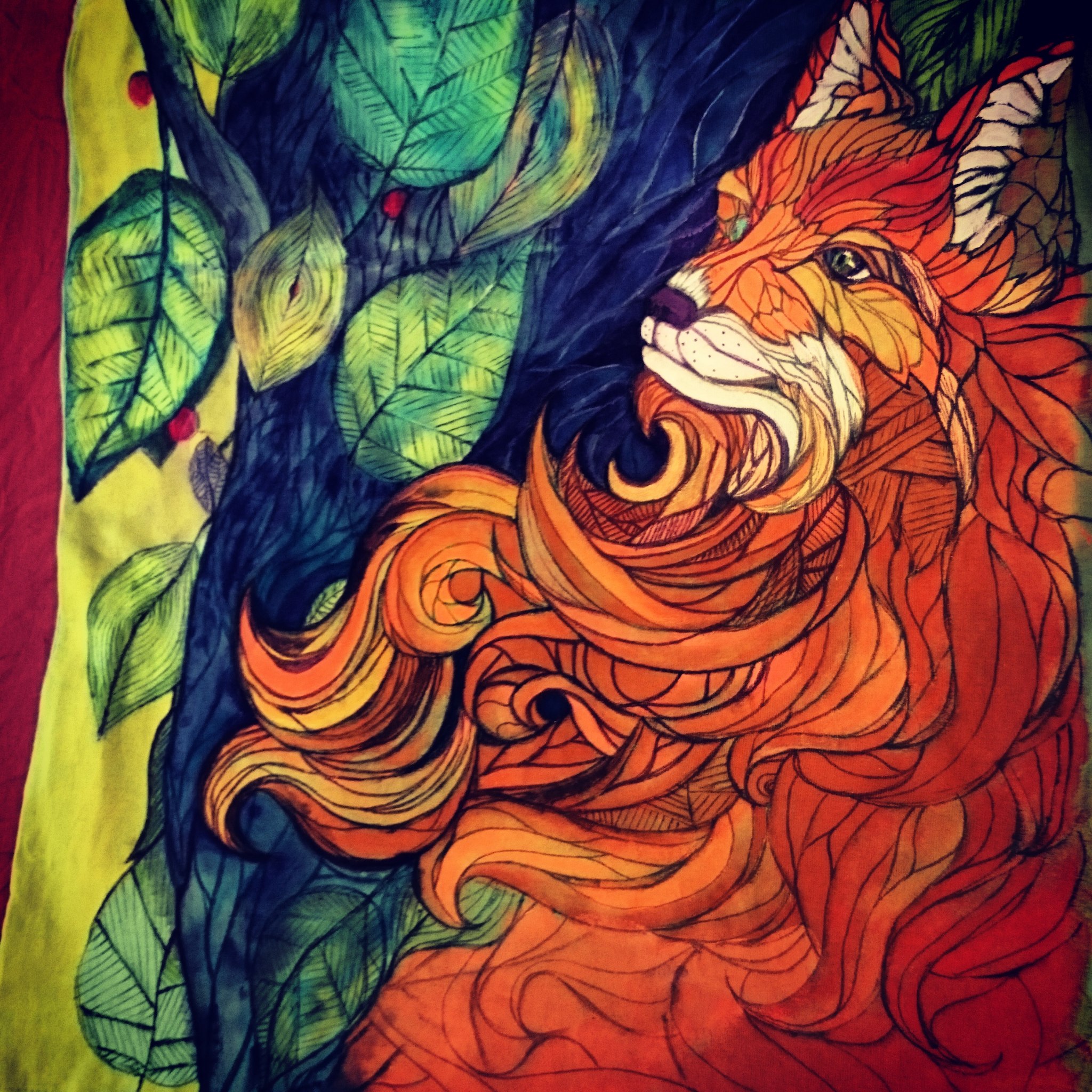 Роспись одежды