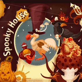 Карточная игра " Дом с Привидениями"