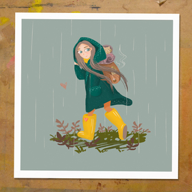 Серия открыток