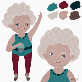 Персонажи для детской настольной игры