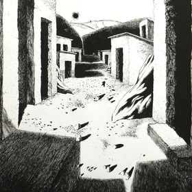 Иллюстрации к повести "Педро Парамо"