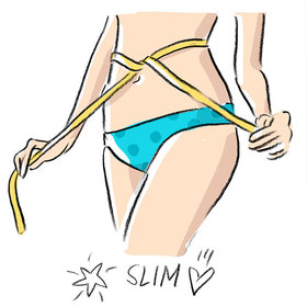 Журнальная иллюстрация "Стройность"