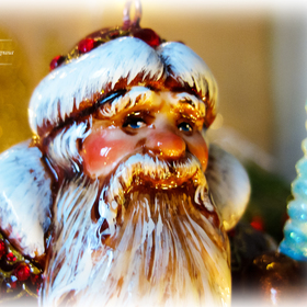 Ёлочная игрушка "Дед Мороз"