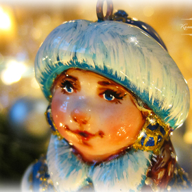 Ёлочная игрушка "Снегурочка"