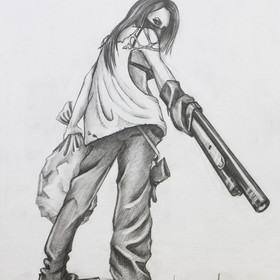 Графика в карандаше