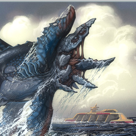 Фантастическое морское животное