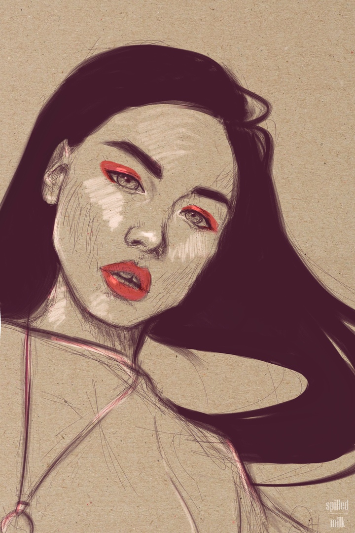 Портреты семи-реализм 2018