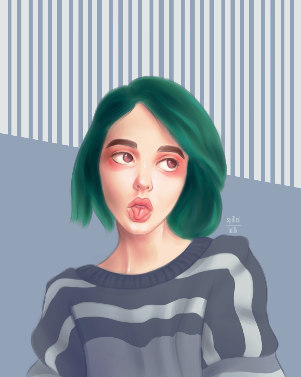 Портреты семи-реализм 2018