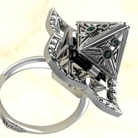 3D модель -кольцо