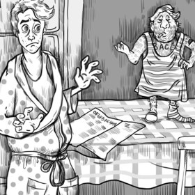 Иллюстрации к юмористическим рассказам