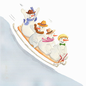 Снеговики-джентельмены