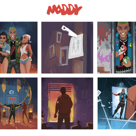 Автоперсонаж Медди Sketch-Stile