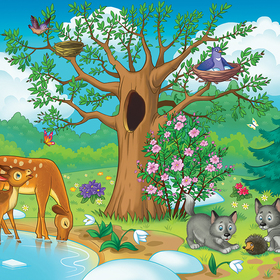 времена года. для пазлов