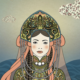 Русская девушка