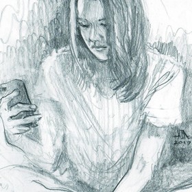 Портреты в карандаше