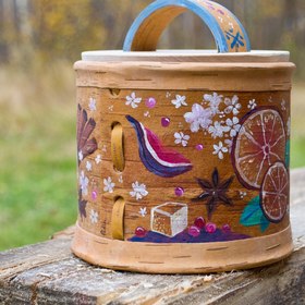 Роспись туесков