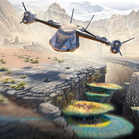 Промо-арт игры Frontier Pilot Simulator