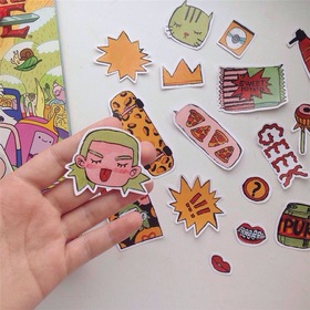 стикеры гуашью