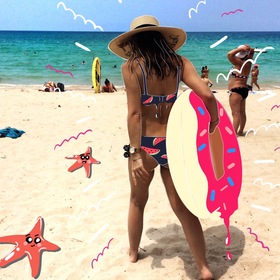 Иллюстрации по фото в стиле поп-арт