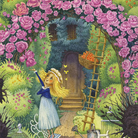 Розы распустились