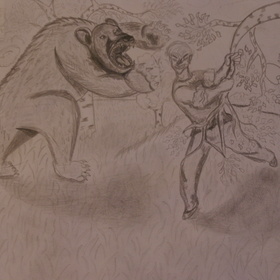 Бой с медведем