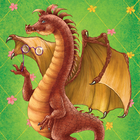 Дракон. Рубашка игровой карточки