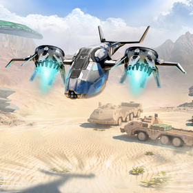  Промо-арт игры Frontier Pilot Simulator