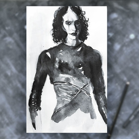 Черно белые иллюстрации