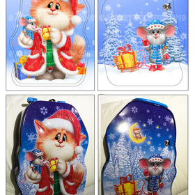 Рисунки для новогодней упаковки-1