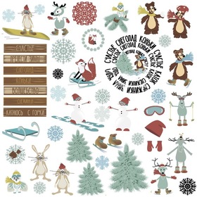 Набор бумаги для скрапбукинга