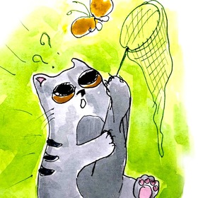 «Времена года котёнка»