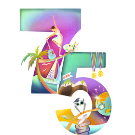 Календарь «75 лет университету»