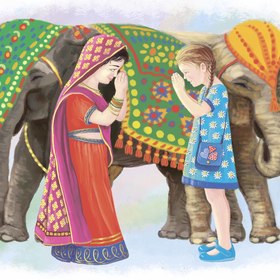 индийское приветствие.